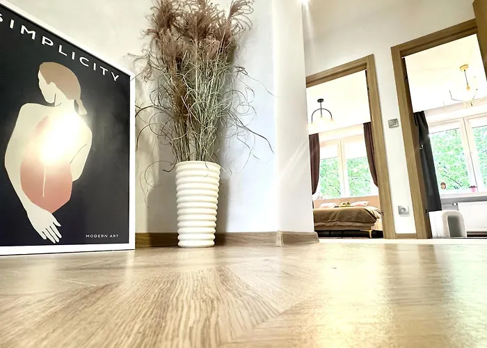 דירה Park House Deluxe- Free Parking